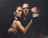 the face of tango ii by Fabian Perez